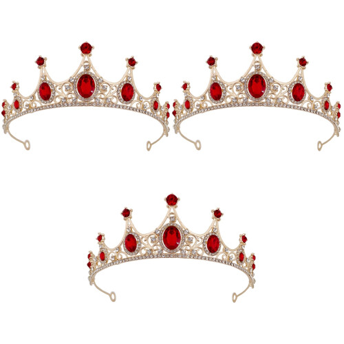 3Ud Tiara Rígida Roja De Para Y Especial 2
