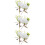 6Pièces Boutonnières Mariage Blanches Pour Marié Design Chic 10