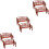 6Pièces Banc Marron Pour Décoration Et Accessoires Photo 7