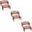 6Pièces Banc Marron Pour Décoration Et Accessoires Photo 11