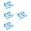 4Pièces Verre Pour Décorations Vases Aquarium 9