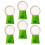 6Pièces Mini Distributeur Bonbons Vert Clair Jouet 4