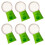 6Pièces Mini Distributeur Bonbons Vert Clair Jouet 11