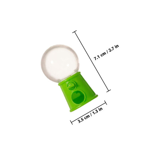 6Pièces Mini Distributeur Bonbons Vert Clair Jouet 1