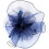 Cappello Cerimonia Fascinator Rete Colorate 5
