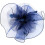 Cappello Cerimonia Fascinator Rete Colorate 2