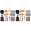 2Set Mini Cucina Decorativi Resistenti Colorati Per 4