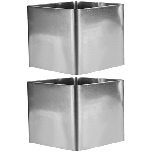 10Pz Cerchi Tortiera Acciaio Facili Da Per E Mousse