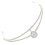 2Pz Tiara Decorativa Rhinestone Per E Matrimonio 3