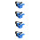 8Pz Supporti Per Clip Fissaggio 10