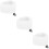 3Pz Silicone Coniglio DIY Bianco Per E Saponi Creativi 11