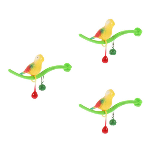 3Set Supporti Per Uccelli in Perchetta Pappagalli 1