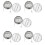 10Pcs Bite-Resistant Rabbit Cage Feeder Rack Multi-Function Pet Feeder 10