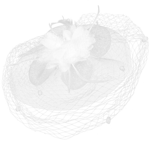 4Pz Fascinator Rete Per Matrimoni 2