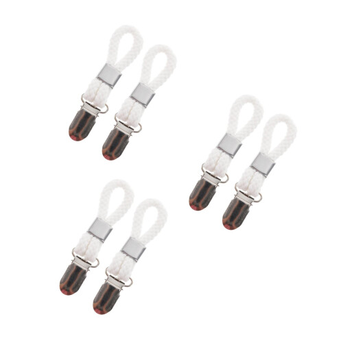 6St Beige Handdoek Clips Ijzer Katoen Multifunctioneel 1