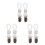6St Beige Handdoek Clips Ijzer Katoen Multifunctioneel 6