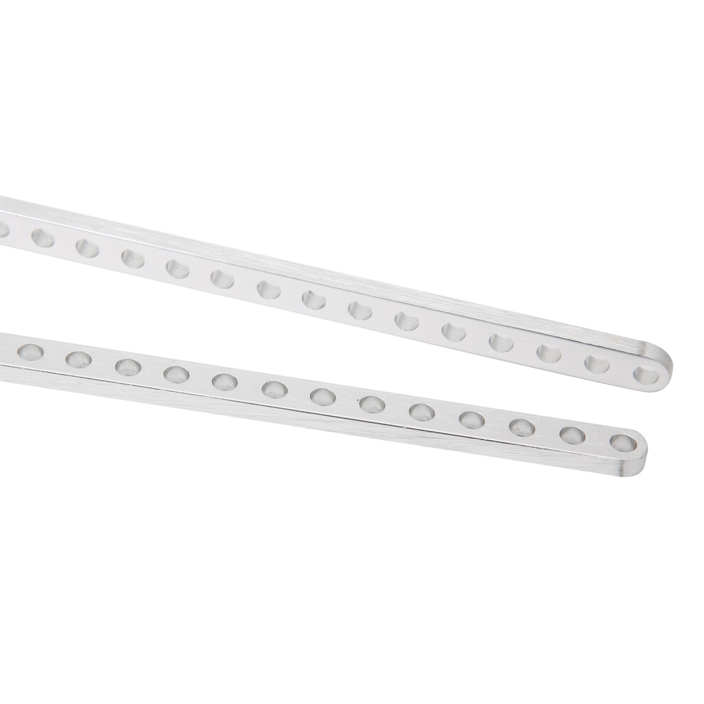 41 Holes Aluminum Flat Beam For Robots 4X8x328mm, Model 3102-0041-0328 4661359894915
