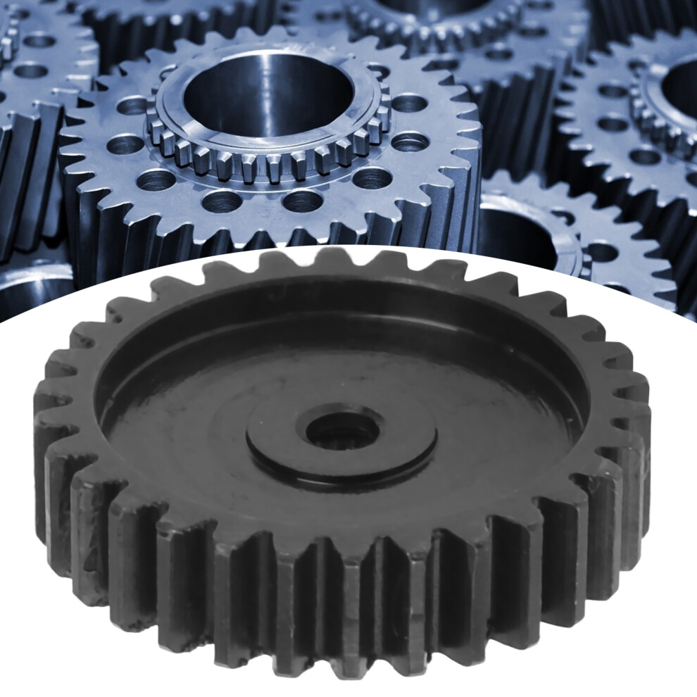 Steel Spur Gear 30 Teeth For Servo 25 Tooth Spline 0.8 Mod 7661359895391