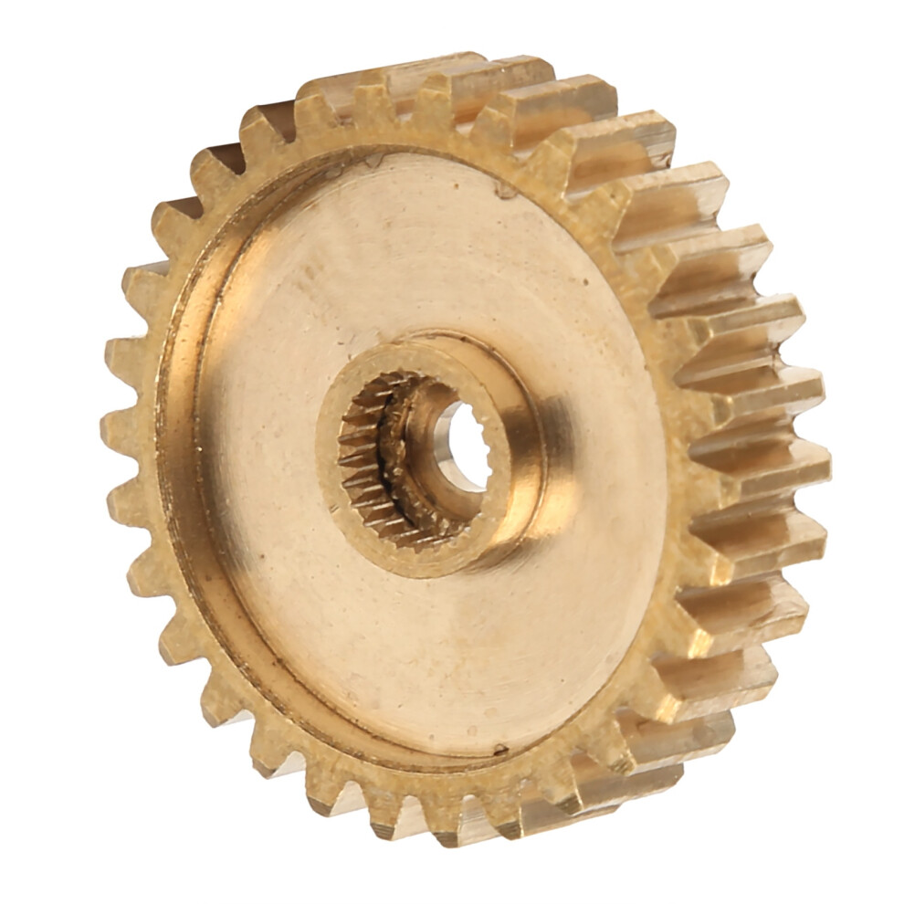 Industrial Servo 25T Spline Brass Spur Gear 30T For 0.8 Mod Systems 4921359895863