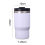 Μονωμένο ψυγείο κουτιών για ποτά 12oz, διπλό τοίχωμα μόνωσης κενού που διατηρεί τα 2