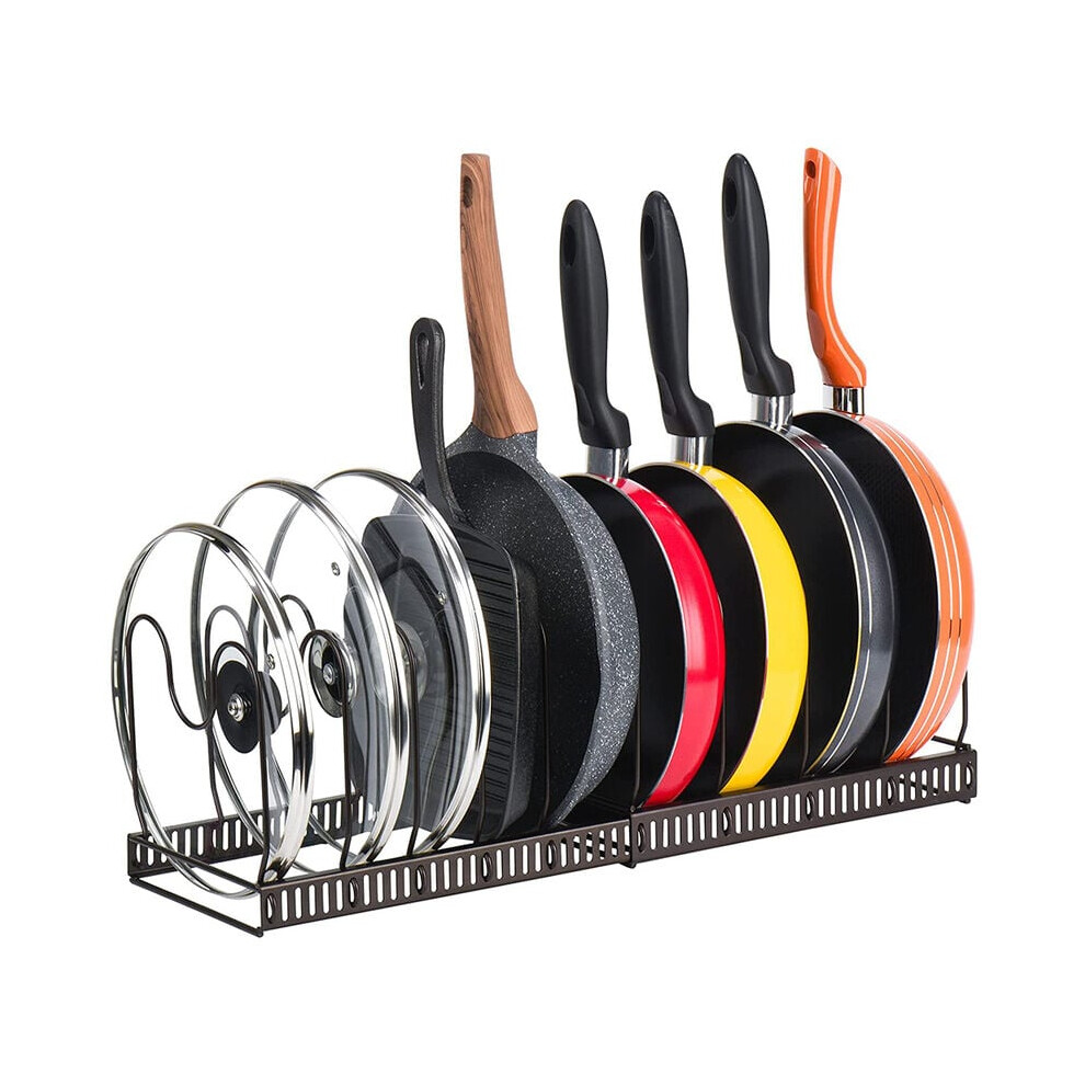 Pantry Bakeware Organizer, U Shape Groove Design Space Saver for Efficient Storage Under Counters Cabinets or Under the Sink-image-OPC-PMWKNRS-NEW