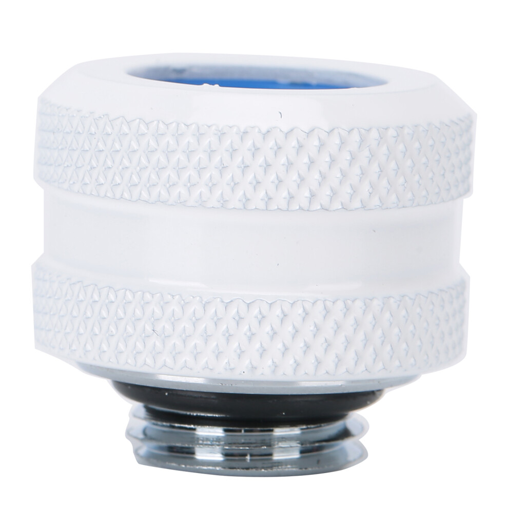 Water Cooling G1/4 Brass Connector With Silicone Seal For Computer Hard Tubes White 8101359896527
