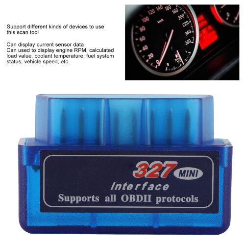 Bluetooth OBD2 Scanner Adapter für Autoentwicklung, liest Fehlercodes und Sensordaten 2
