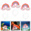 3Pcs Durable Soft Floating Fish Tank Ornaments Small Aquarium Decor 6