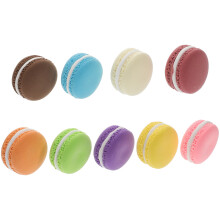 45Ud Decoración Macarón Artificial Multicolor Para Tiendas Y Hogar