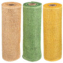 6Pièces Mesh Burlap Poly Pour Accessoires De