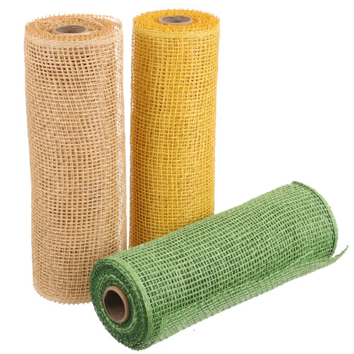 6Pièces Mesh Burlap Poly Pour Accessoires De 1