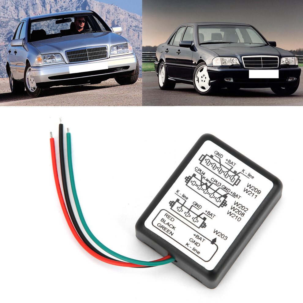 Mb Esl Emulator Accessory For Mercedes W202, W210, W203, W208, W211, Black 8781359898730