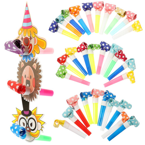 150Pz Party Noisemaker Colorati Per Bambini Soffiatori 2