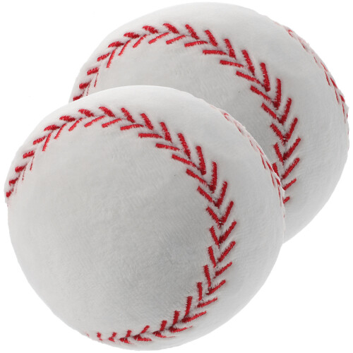 8Pz Cuscino Baseball Peluche Imbottito Decorativo Per Casa E Ufficio