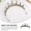 4Pz Cerchietto Viola Rhinestone Metallo Per E 11