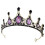 4Pz Cerchietto Viola Rhinestone Metallo Per E 2