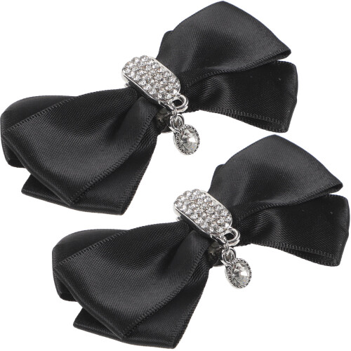 2Pares Decorativo Preto Com Para E