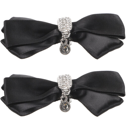 2Pares Decorativo Preto Com Para E 2