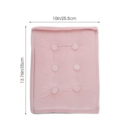1Conjunto Acessórios Foto Bebê Almofada Rosa Espuma 1
