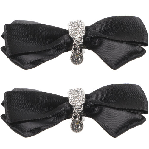 5Pares Clips De Preto Com Para 2