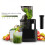 Electric Juicer Machine Juice Fruit Squeezer Slow Masticating & Brush Pulp Cup 2