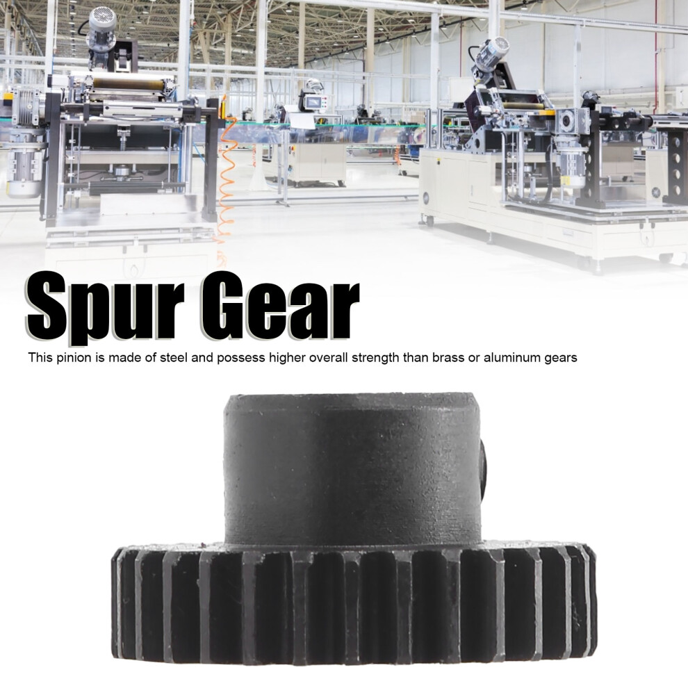 High-Quality Steel Spur Gear 30T 6Mm Bore 0.8 Mod For Industrial Equipment 8481359900302