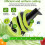 Electric Juicer Machine Juice Fruit Squeezer Slow Masticating & Brush Pulp Cup 8