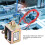 Push-Pull-Aktuator, Elektromagnet mit Kupferspule 8