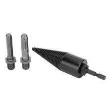 32MM Wood Splitting Drill with Large and Small Hex Square Shank Extension Tool
