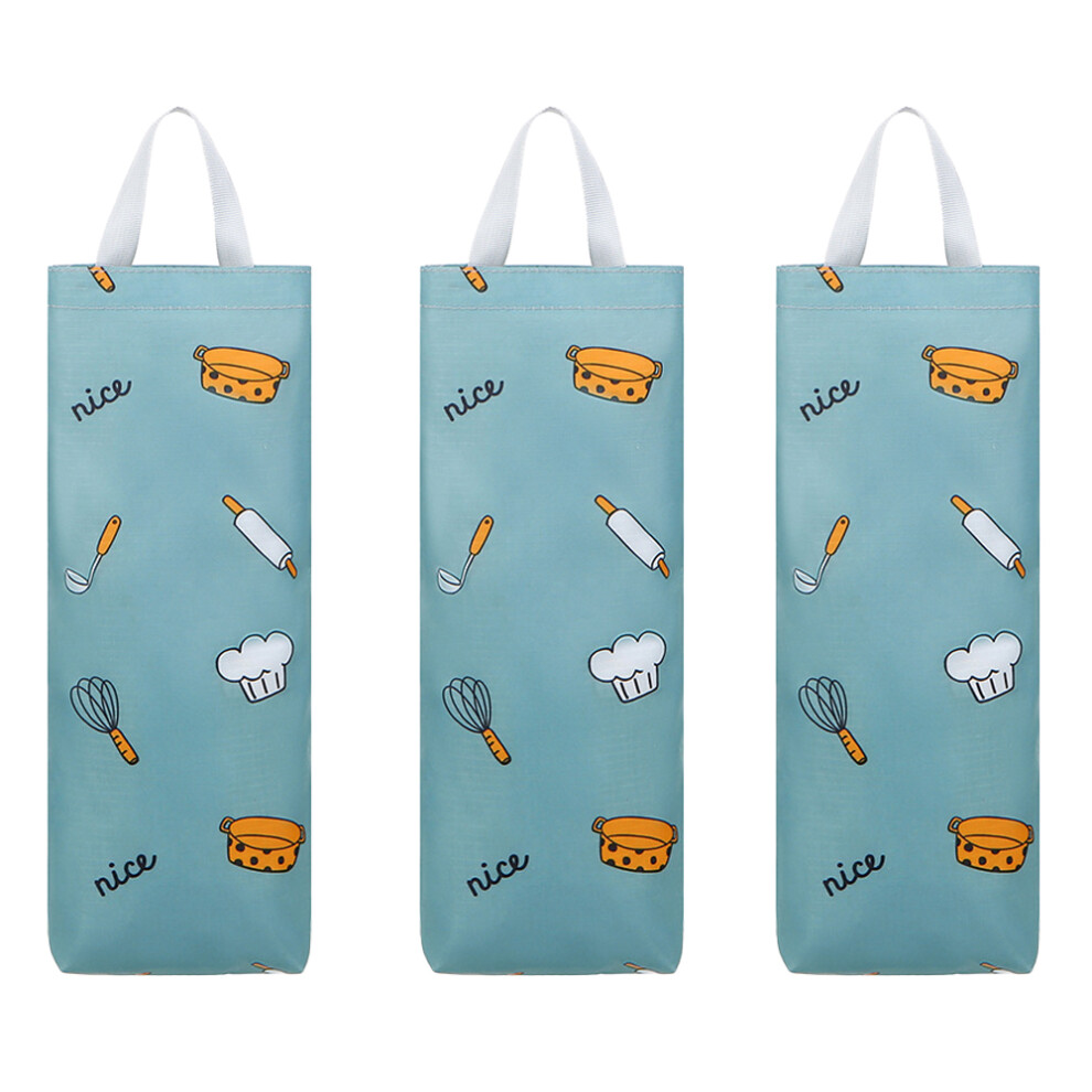 Lemon-Themed Home Kitchen Decor, Wall Mount Plastic Bag Holder, Reusable Grocery Bag Organizer, Durable And Waterproof Oxford Fabric, Space Saving, Ec-image-OPC-PMWKY2S-NEW