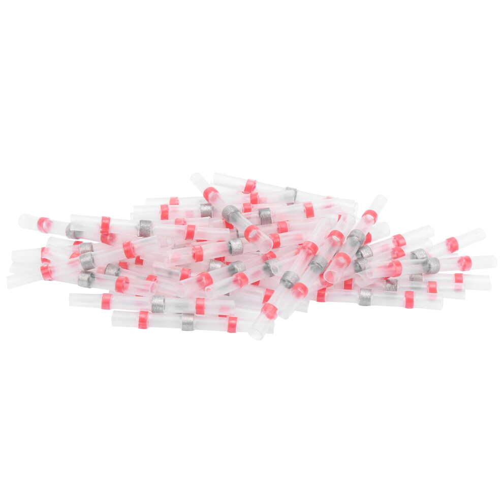 50Pcs Waterproof Ssts21 Solder Seal Wire Connectors Heat Shrink Butt Terminals 8261359904551