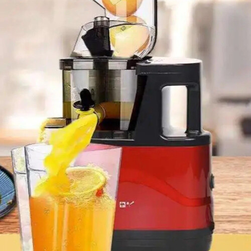 Electric Juicer Machine Juice Fruit Squeezer Slow Masticating & Brush Pulp Cup 1