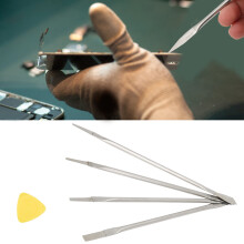 Non-Stick Tin Dual-Sided Spudger for CPU and SSD Disassembly