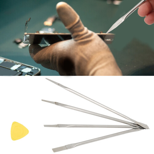 Non-Stick Tin Dual-Sided Spudger for CPU and SSD Disassembly